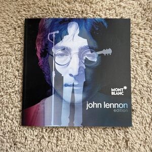 John Lennon 70th Birthday Mont Blanc Special Edition Pen Catalog - NYC Release